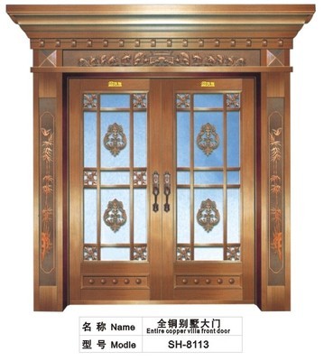 双和全铜门